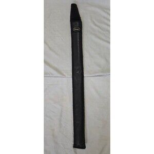 Vintage Giuseppe 1x1 Pool Cue Case Black Billiard Stick Leather Style Case